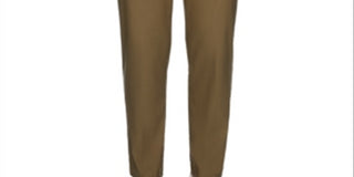Calça feminina Alfred Dunner Canyon Cedar Allure elástica, verde, tamanho 8