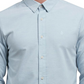 Camisa Oxford Stretch Masculina Volcom Azul Tamanho P