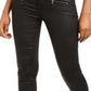 Calça jeans skinny feminina Kendall Kylie com bolso e zíper, preta, tamanho 27