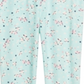 Leggings estampadas florais para meninas Epic Threads, azul, tamanho 3T