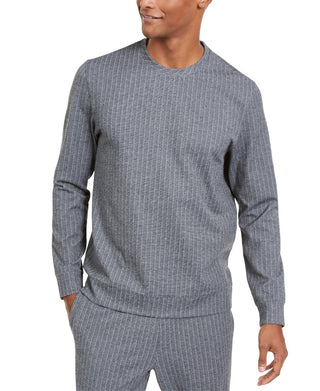 Moletom masculino Alfani com listras elásticas, preto, tamanho extragrande