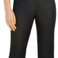 Calça jeans feminina reta e cropped Charter Club, azul, tamanho 14