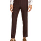 Calças de janela slim fit masculinas da INC International Concepts, pretas, tamanho 36X30