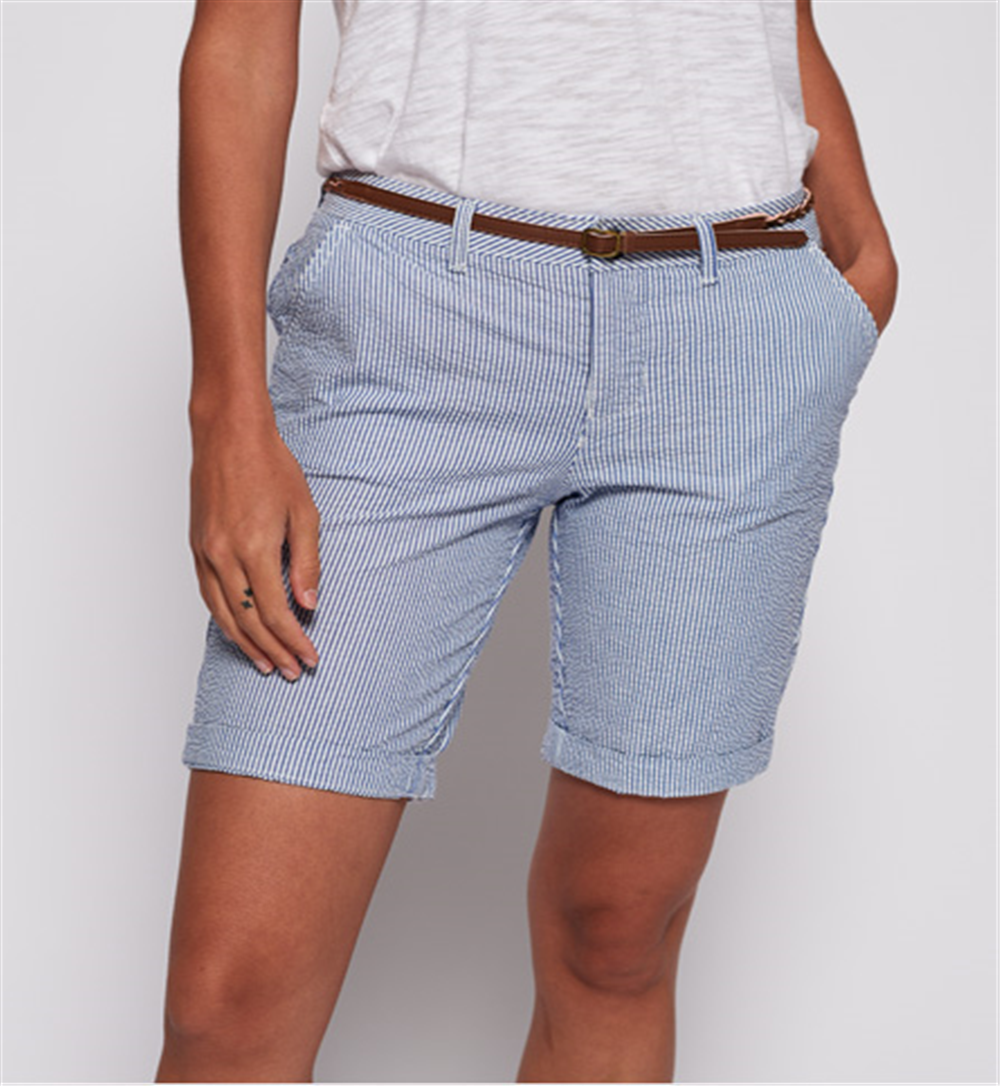 Shorts chino feminino Superdry azul tamanho 12