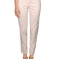 Calça jeans feminina Calvin Klein de cintura média e perna reta, cor de vinho, tamanho 12