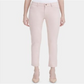 Calça jeans feminina Calvin Klein de cintura média e perna reta, cor de vinho, tamanho 12