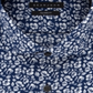 Camisa social masculina Sean John Classic Regular Fit estampada, azul-marinho, tamanho 2XL
