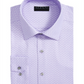 Camisa Alfani Classic Fit AlfaTech Dobby Masculina Roxa Tamanho P 14-14/5