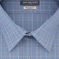 Camisa social masculina Van Heusen Flex Classic Fit Stretch sem vincos, azul, tamanho 2X 18/5