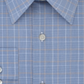 Camisa social masculina Van Heusen Flex Classic Fit Stretch sem vincos, azul, tamanho 2X 18/5