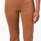 Calça feminina Charter Club Pull-on Ponte Knit Cognac tamanho 16 Petite