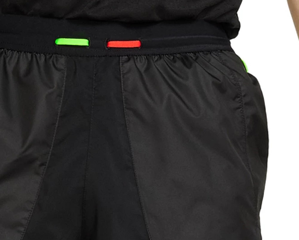 Shorts de corrida Nike Flex 7" masculino, preto, tamanho pequeno