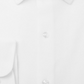 Camisa social masculina Bar III mesclada slim fit, branca, tamanho GG