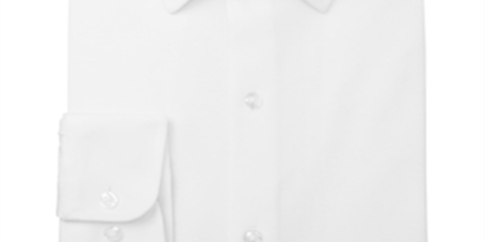 Camisa social masculina Bar III mesclada slim fit, branca, tamanho GG