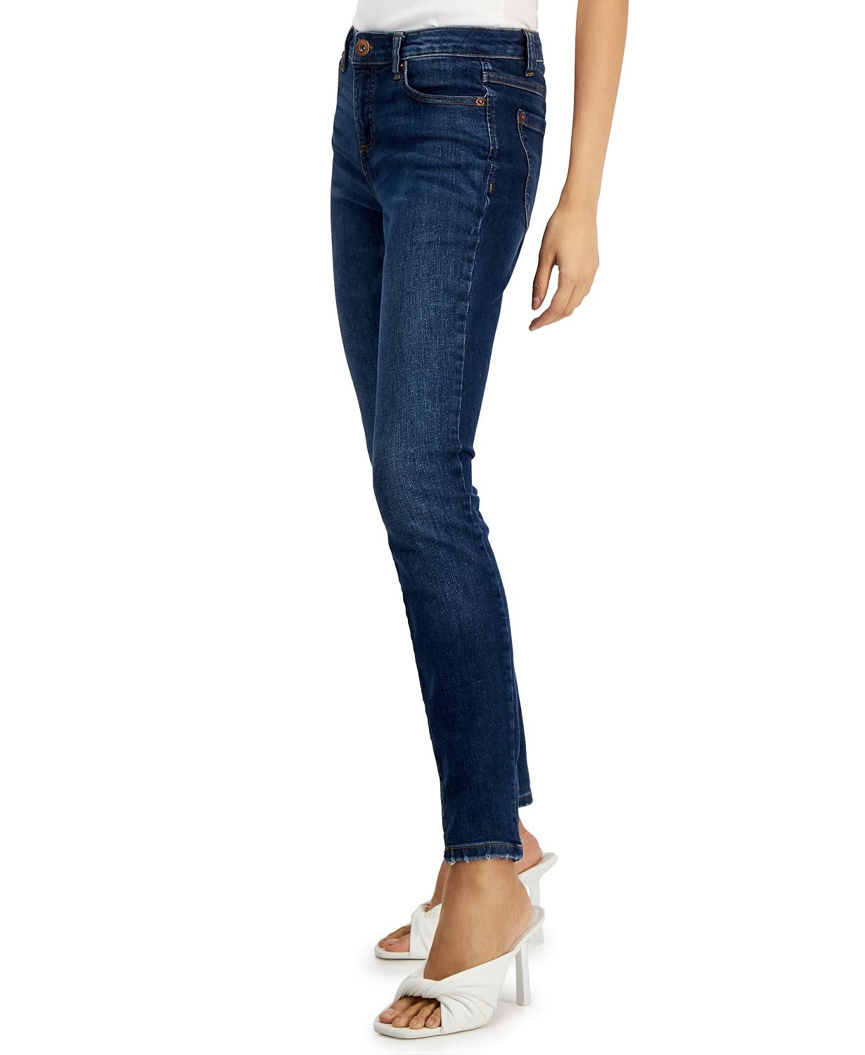 Calça jeans skinny feminina Madison da INC International Concepts, azul, tamanho 6