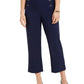Calça curta feminina Charter Club Sailor Azul Tamanho 10 Petite