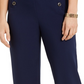Calça curta feminina Charter Club Sailor Azul Tamanho 10 Petite