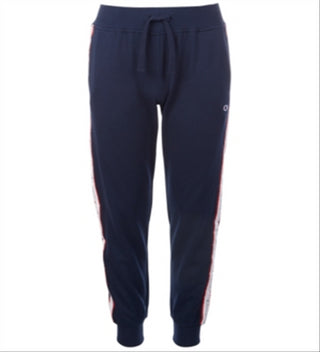 Champion Big Girl's French Terry Taped Trim Jogger Pants Blue Size Small