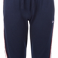 Calça jogger Champion Big Girl French Terry com acabamento em fita, azul, tamanho pequeno