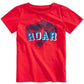 Camiseta infantil Epic Threads Little Boy's Roar Tufted Chenille, vermelha, tamanho 7