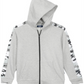 Moletom com capuz Univibe Big Boy's McCartney Full Zip Cinza Tamanho P