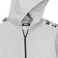 Moletom com capuz Univibe Big Boy's McCartney Full Zip Cinza Tamanho P