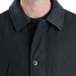 Sobretudo masculino London Fog com zíper, preto, tamanho grande