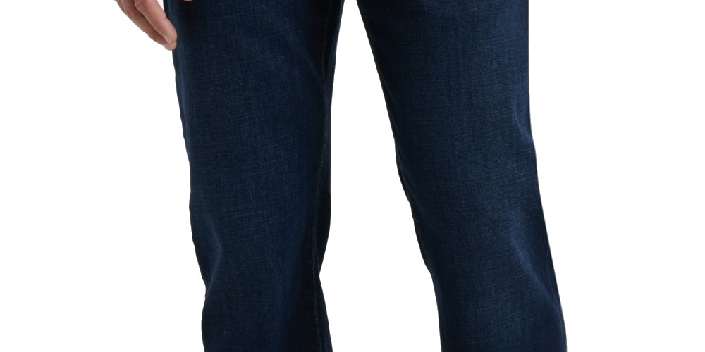 Calça jeans masculina Lucky Brand 223 Straight Falcon, lavagem clássica perfeitamente reta, azul, tamanho 31X32
