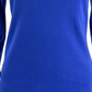 Karen Scott Blusa feminina de algodão com decote redondo, azul, tamanho pequeno e pequeno