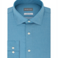 Camisa social masculina Michael Kors com gola estampada e azul, tamanho 18x36x37