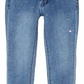 Calça jeans skinny com detalhes Hudson Girl's Azul Tamanho 14