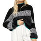 Camiseta unissex de manga comprida Free People, preta, tamanho X-S