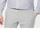 Camisa social masculina Tasso Elba Classic Regular Fit, sem passar a ferro, de algodão Supima, com listras e punho francês, cor vinho, tamanho 18,5 x 34 x 35