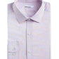 Camisa social masculina Bar III branca com gola geométrica elástica, corte slim, tamanho natural 14,5-32/33
