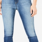 Calça jeans feminina Kut from the Kloth Meghan de cintura alta, tamanho 12, azul
