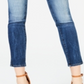 Calça jeans feminina Kut from the Kloth Meghan de cintura alta, tamanho 12, azul