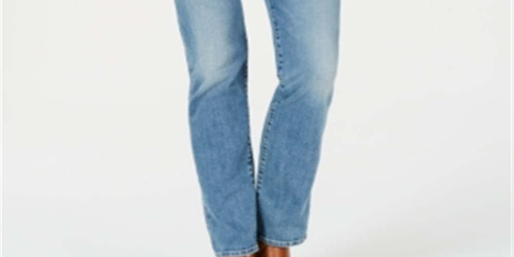 Calça jeans feminina Lucky Brand Sweet Straight em jeans Madison, azul, tamanho 8/29
