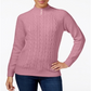 Suéter de tricô feminino Karen Scott Mellow Rose, tamanho pequeno P
