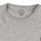 Camiseta básica masculina Ralph Lauren Classic LS cinza, tamanho pequeno