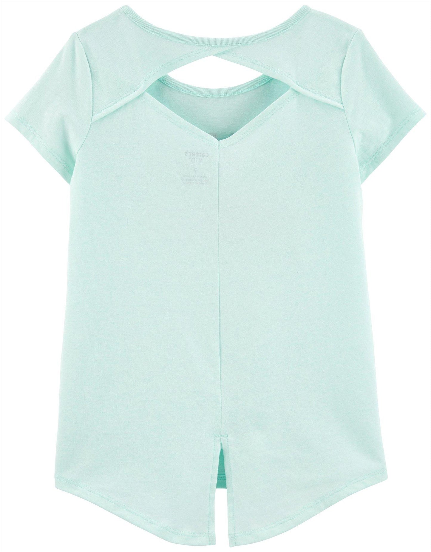 Camiseta estampada Girl Boss da Carter's Little &amp; Big Girl, verde, tamanho 8