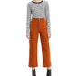 Calça Levi's Mile High Wide Leg Crop Caramel Cafe Luxe Cord Tamanho 29