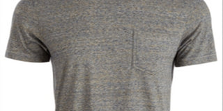 Camiseta masculina Blake mesclada com bolso Sun + Stone, azul-marinho e cinza, tamanho médio