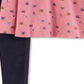 Conjunto Carter's Infantil Menina 2 Peças Blusa Estampada Borboleta e Leggings Jeans Rosa Tamanho 4T