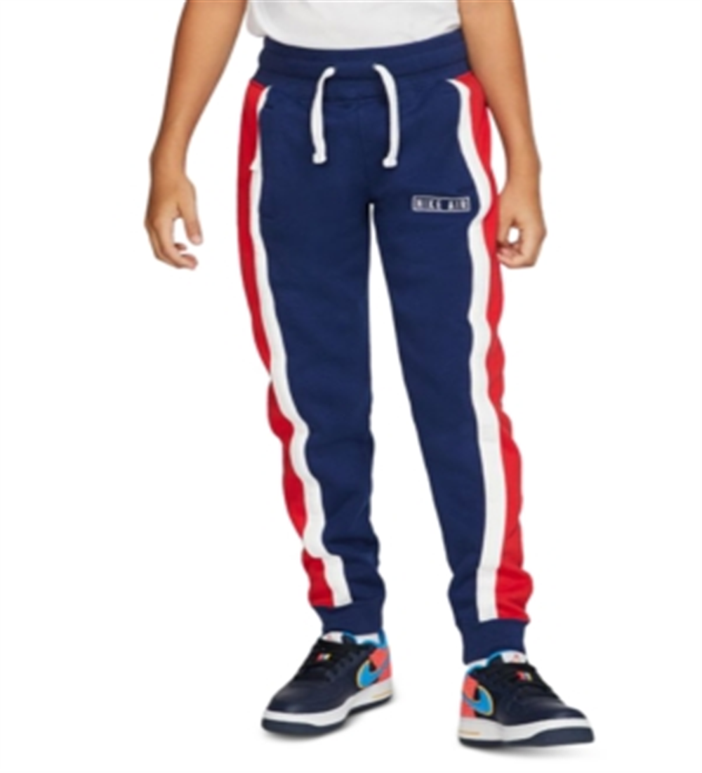 Calça de treino Nike Air para menino, azul, tamanho G