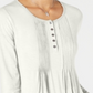 Blusa Pintuck Feminina Style &amp; Co Taupe - Tamanho Pequeno M