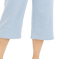 Calça Capri Feminina Karen Scott com Cordão na Cintura Azul Tamanho X-S