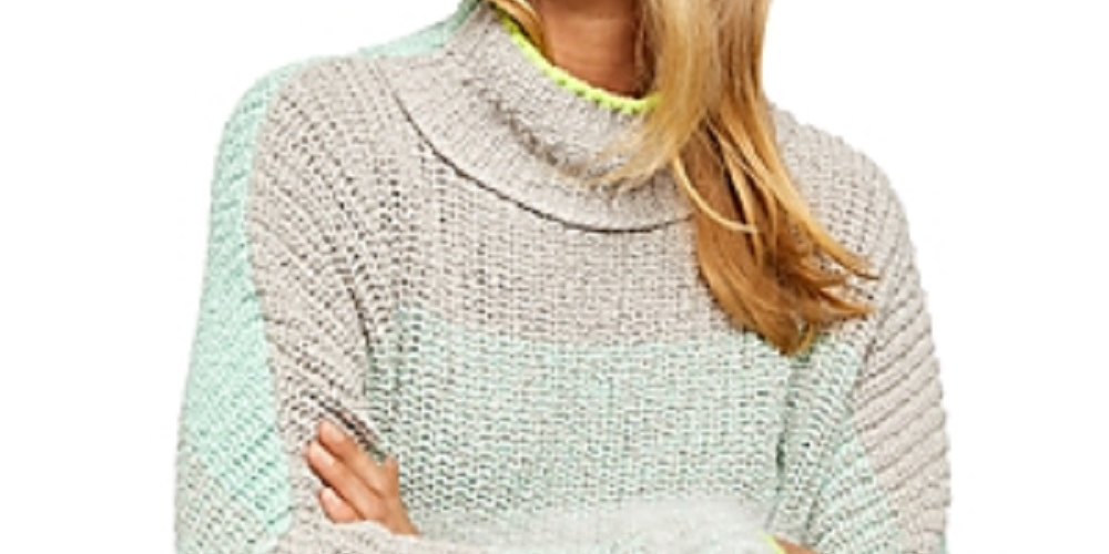 Suéter cropped Sunbrite feminino Free People cinza tamanho pequeno