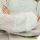 Suéter cropped Sunbrite feminino Free People cinza tamanho pequeno