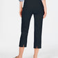 Calça Capri Chelsea Pull-On com Controle de Barriga Charter Club Feminina Azul Brilhante Tamanho 10