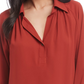 Blusa feminina Karen Kane com decote aberto Rustcopper tamanho X-Large
